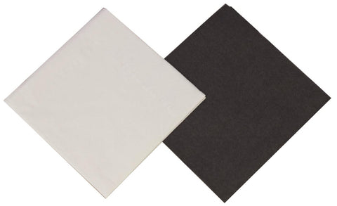 Cocktail Napkin 24 x 24cm 2PLY Black x 4,000