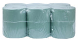 Green 1 Ply Centrefeed Roll Dairy Wipe 23.5cm x 280m x 6