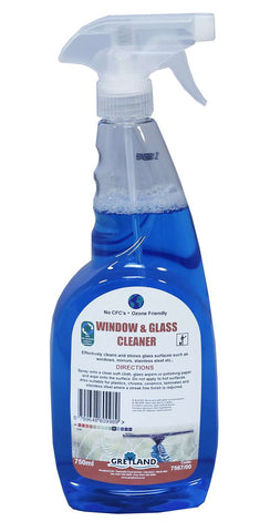 Window and Glass Cleaner Trigger Spray 6 X 750ml