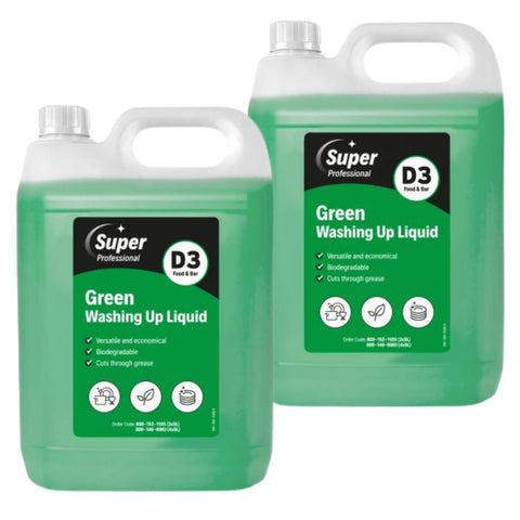 Green Washing Up Liquid D3 2 x 5lt
