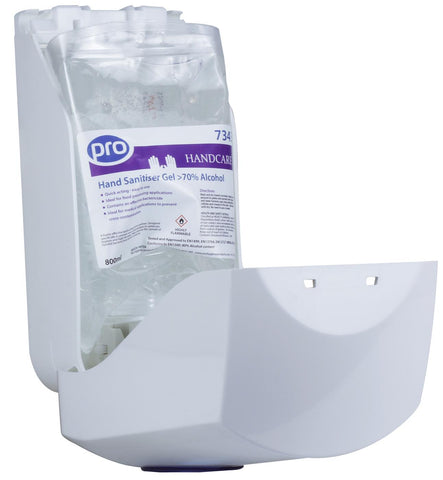 PRO Hand Sanitiser Gel 70% Alcohol 6 x 800ml pouches