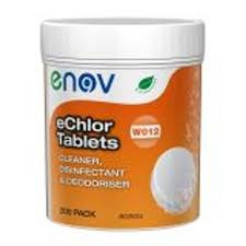 eChlor Tablets Cleaner,Disinfectant & Deodoriser x 200 Tablet Tub FREE DELIVERY