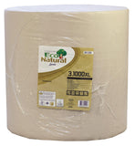 Lucart  851250 EcoNatural 1000 sheet 3 Ply Wiping Roll