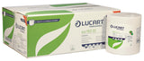Lucart 861061E Identity Eco 2 Ply White Auto-cut hand towel tissue x 6 Rolls