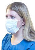 Face Mask Fluid Resistant Ear Loop Blue 40 x 50