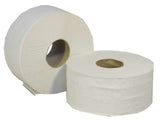 Lucart 812009 Eco Mini Jumbo Toilet Rolls 180m (60mm core) 100% recycled 2 ply white tissue x 12 Rolls